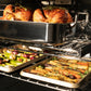 ZLINE Autograph Edition 30 in. Professional True Convection Single Wall Oven with Air Fry and Self Clean in Stainless Steel with Polished Gold Handle (WASZ-30-G)
