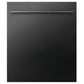 ZLINE 48 in. Kitchen Package with Black Stainless Steel Dual Fuel Range, Convertible Vent Range Hood and Dishwasher (3KP-RABRH48-DW)