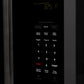 ZLINE 30 in. Black Stainless Steel Over the Range Convection Microwave Oven with Modern Handle (MWO-OTR-30-BS)