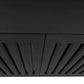 ZLINE 48 in. Kitchen Package with Black Stainless Steel Dual Fuel Range, Convertible Vent Range Hood and Dishwasher (3KP-RABRH48-DW)