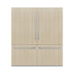 ZLINE 72 in. 39.6 cu. ft. Panel Ready French Door Built-In Bottom Freezer Refrigerator with Water Dispensers and Ice Makers (RBIT-72)