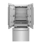 ZLINE 36 in. 19.6 cu. ft. French Door Built-In Bottom Freezer Refrigerator with Water Dispenser and Ice Maker in Stainless Steel (RBIV-304-36)