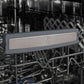 ZLINE 18 in. Tallac Series 3rd Rack Top Control Dishwasher in Custom Panel Ready with Stainless Steel Tub, 51dBa (DWV-18)