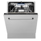 ZLINE 24 in. Tallac Series 3rd Rack Dishwasher with Fingerprint Resistant Stainless Steel Panel and Traditional Handle 51dBa (DWV-SN-24)