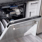 ZLINE 24 in. Tallac Series 3rd Rack Dishwasher with Fingerprint Resistant Stainless Steel Panel and Traditional Handle 51dBa (DWV-SN-24)