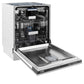 ZLINE 48 in. Kitchen Package with DuraSnow® Stainless Dual Fuel Range, Ducted Vent Range Hood and Tall Tub Dishwasher (3KP-RASRH48-DWV)
