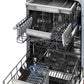 ZLINE 18 in. Tallac Series 3rd Rack Top Control Dishwasher with a Stainless Steel Tub with Red Matte Panel, 51dBa (DWV-RM-18)