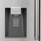 ZLINE 36 in. 21.6 cu. ft. Counter-Depth French Door Refrigerator with Water and Ice Dispenser in Fingerprint-Resistant Stainless Steel (RFM-W-36)