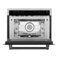 ZLINE Autograph Edition 24 in. 1.6 cu ft. Built-in Convection Microwave Oven in Stainless Steel with Matte Black Accents (MWOZ-24-MB)