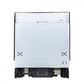 ZLINE 24 in. Top Control Dishwasher in Fingerprint Resistant Stainless Steel and Modern Style Handle, 52dBa (DW-SN-24)