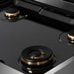 ZLINE 30 in. Paramount Gas Rangetop with 4 Brass Burners and Porcelain Cooktop in Stainless Steel (SRT-BR-30)