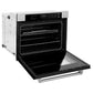 ZLINE 30 in. Professional True Convection Single Wall Oven with Air Fry and Self Clean in DuraSnow® Stainless Steel (WASS-30)