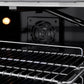 ZLINE 48 in. 6.7 cu. ft. Paramount Double Oven Gas Range with 8 Burner Cooktop in Stainless Steel with Black Matte Doors (SGR-BLM-48)