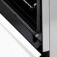 ZLINE Autograph Edition 36 in. 4.6 cu. ft. Legacy Dual Fuel Range with 6 Burner Gas Cooktop and Electric Convection Oven in DuraSnow® Stainless Steel with White Matte Door and Matte Black Accents (RASZ-WM-36-MB)