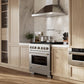 ZLINE 36 in. 5.2 cu. ft. Paramount Gas Range with Convection Gas Oven in Stainless Steel with 6 Brass Burners (SGR-BR-36)