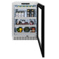 ZLINE Autograph Edition 24 in. Touchstone 151 Can Beverage Fridge With Panel Ready Glass Door And Champagne Bronze Handle (RBSPOZ-24-CB)