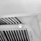 ZLINE 36 in. Kitchen Package with DuraSnow® Stainless Steel Dual Fuel Range and Convertible Vent Range Hood (2KP-RASSNRH36)