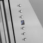 ZLINE Autograph Edition 30 in. Stainless Steel Range Hood with White Matte Shell and Handle (8654STZ-WM30)