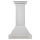 ZLINE Autograph Edition 30 in. Stainless Steel Range Hood with Stainless Steel Shell and Handle (8654STZ-30)