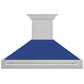 ZLINE 48 in. Fingerprint Resistant Stainless Steel Range Hood with Colored Shell Options (8654SNX-48)