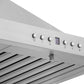 ZLINE 30 in. Kitchen Package with Stainless Steel Dual Fuel Range with Black Matte Door and Convertible Vent Range Hood (2KP-RABLMRH30)