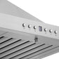 ZLINE 30 in. Kitchen Package with DuraSnow® Stainless Steel Dual Fuel Range with Red Matte Door and Convertible Vent Range Hood (2KP-RARMRH30)