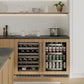 ZLINE 24 in. Touchstone 151 Can Beverage Fridge With Stainless Steel Glass Door (RBSO-GS-24)