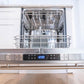 ZLINE 24 in. Top Control Dishwasher with Stainless Steel Panel and Modern Style Handle, 52dBa (DW-304-24)