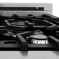 ZLINE 30 in. 4.0 cu. ft. Legacy Dual Fuel Range with 4 Burner Gas Cooktop and Electric Convection Oven in DuraSnow® Stainless Steel (RAS-SN-30)
