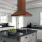 ZLINE 36 in. Designer Series Copper Island Mount Range Hood (8KL3iC-36)