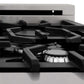 ZLINE 24 in. 2.8 cu. ft. Legacy Dual Fuel Range with 4 Burner Gas Cooktop and Electric Convection Oven in DuraSnow® Stainless Steel (RAS-SN-24)