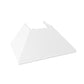 ZLINE 30 in. Kitchen Package with DuraSnow® Stainless Steel Dual Fuel Range with White Matte Door and Convertible Vent Range Hood (2KP-RASWMRH30)