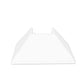 ZLINE 30 in. Kitchen Package with DuraSnow® Stainless Steel Dual Fuel Range with White Matte Door and Convertible Vent Range Hood (2KP-RASWMRH30)