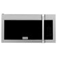 ZLINE 30 in. Kitchen Package Stainless Steel Gas Range and Over The Range Microwave with Modern Handle (2KP-SGROTR30)