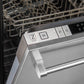 ZLINE 36 in. Kitchen Package with Fingerprint Resistant Stainless Steel Dual Fuel Range, Ducted Vent Range Hood and Dishwasher (3KP-RASRH36-DW)