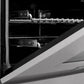 ZLINE 24 in. 2.8 cu. ft. Legacy Dual Fuel Range with Gas Cooktop and Electric Convection Oven in DuraSnow® Stainless Steel with 4 Brass Burners (RAS-SN-BR-24)